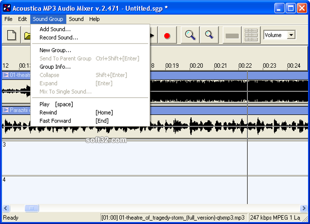 acoustica mp3 audio mixer mac